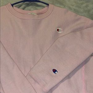 Pink Champion Crewneck